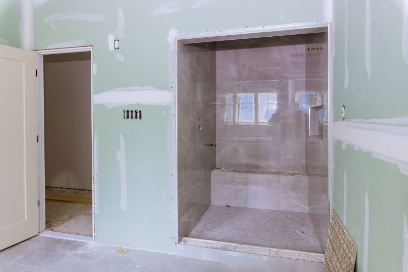 Bathroom with Textured Tiles