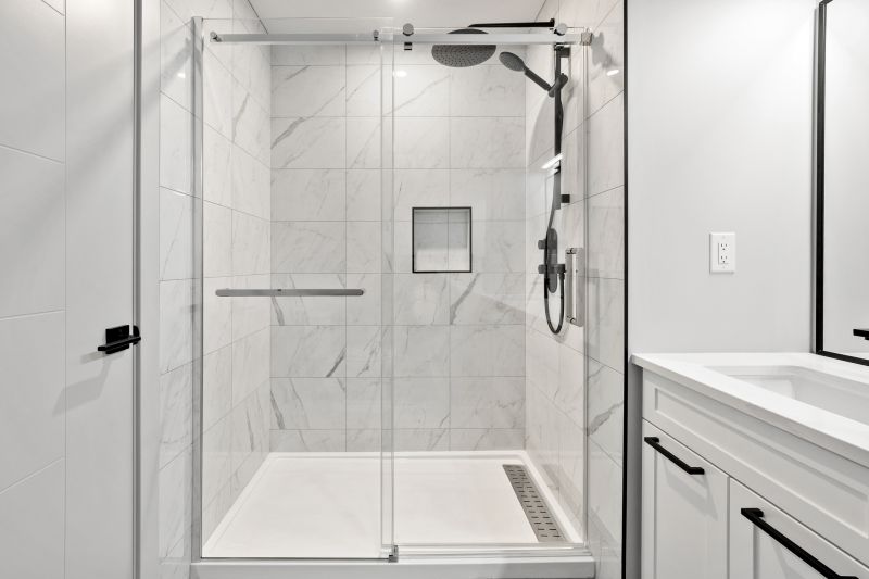 Custom Shower Enclosure Finish